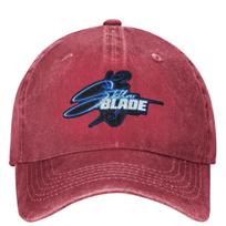 Stellar Blade Blue Logo Washed Baseball Cap Vintage Trucker Hat Summer Unisex Adult Hiking Fishing Sunscreen Baseball Caps One Size