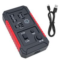 LED Indicator LED Lighting 2025 Car Relay Tester Type C Port 12V Circuit Tester Car Battery Checker Automotive Electronic Black red