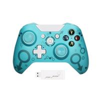(Blue) Wireless Controller For xBox One and Microsoft Windows Bluetooth Gamepad