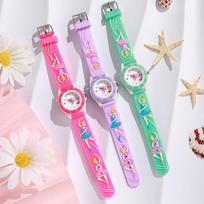 Color Case Watch Children'S Promotional Gifts Quartz Watch Style Boys And Girls Color Cartoon Watch