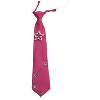 Choker Long Necktie Tassels Shirt Tie Temperament Star  Tie  Students rožinė raudona spalva