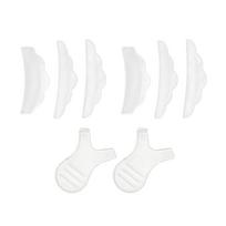 3 Pairs Silicone Eyelash Grafting Pads Y Shape Eyelashes Extension Brush Clean Up Brush Eyelash Lift Curlers Eye Lashes Curl Pads skaidri