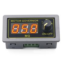 DC 5-30V 12v 24v 5A DC Motor Controller Adjustable Speed Digital Display Encoder Duty Ratio Frequency MAX 15A ZK-MG 1pc