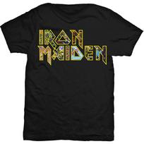 Iron Maiden Eddie logotipas Steve Harris Unisex marškinėliai S
