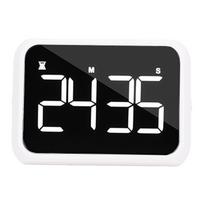 Digital Timer 4 Inch LED Screen Adjustable Brightness and Volume Magnetic Count Down Up Timer for Study Cooking Fitness balta