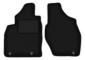 Black front mats for: Mitsubishi Pajero Pinin SUV (1999-2006)