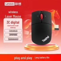 Lenovo ThinkPad Classic Red Dot Wireless Laser Mouse juoda spalva