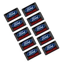 Car Switch Button Stickers Dashboard Console Label Decals Self-Adhesive Decorations For Ford Ranger Focus Kuga Mustang Mondeo