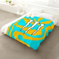 Prekės ženklo M-SonsterS EEnergyS Mesti flanelės pledas: Minkštas, draugiškas vaikams, šiltas, antistatinis, visų sezonų, skalbiamas, sofa, lova, namai 75x90cm