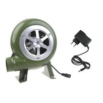 12V 30W/40W/80W Air Blower BBQ Outdoor Travel Portable Motor Blower Tool Multifunction Stove Home Blower for Camping