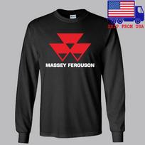 Massey Ferguson Tractor Black Size S2XL Unisex T-Shirt L black