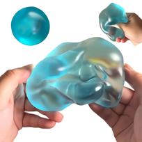 Lėtai atsigaunantis streso malšinimo stiprus sensorinis žaislas vaikams ir suaugusiems, minkšti cukriniai streso kamuoliukai Fidget žaislai klasei ir biurui blue