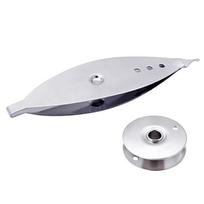 Lacemaking Shuttles Tatting Shuttle Silver Color Weaving Tool 7.25x2.2x0.88cm Diy Handmade Lace Making Metal Shuttle China Mainland