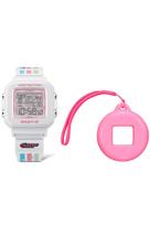 The Powerpuff Girls Collaboration Model White Watch [Casio] Baby-G+Plus BGD-10KPP-7JR