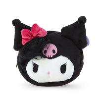 Sanrio Kuromi Baku Boa Pouch Delusional Young 133884 & Face-Shaped (Kuromi's Lady)