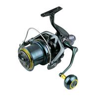 Size 9000-14000 High Quality Metal Fishing Reel 10+1bb Max Drag 30Kg Surf Fishing Reel Saltwater Big Spinning Reel 9000 Series mėlyna
