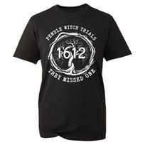 Pendle raganų teismai 1612 m. Unisex marškinėliai Komiksų istorijos įvykiai Mielas kasdienis marškinėlis Viršus 1 2XL gray