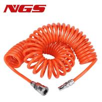 Polyurethane Air Intake Hose Pneumatic Compressed Air Water Oil Pipe Diameter 4 6 81012 14 16mm Retractable Air Hose Reel PU0604-15