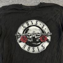 Guns N' Roses T-Shirt Mens Size L Black 2023 North America Tour Graphic Band Tee M