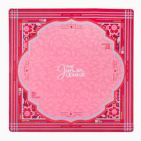 Custom Printed Rubber Mahjong Table Mat Modern Anti-Slip Game Pad for Family Board Games Waterproof Foldable Entertainment 31.5inch*31.5inch(80.01cm*80.01cm)