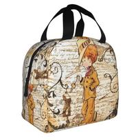 Cute S-Sarahs K-Kays Lunch Bag Men Women Cartoon Warm Cooler Insulated Lunch Box for Adult Office One Size
