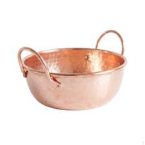 Vario puodas su kilpinėmis rankenomis Storas kalto kompaktiškas indas namų virėjams, Flat Bottom Thick brown