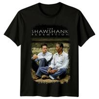 Pabėgimas iš Šoušenko (1994 m) Filmo plakato įkvėpti unisex marškinėliai Retro 90-ųjų Tee L