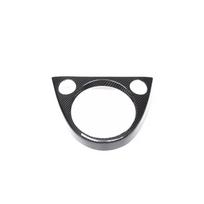 Real Carbon Fiber Center Console Gear Shift Panel Decorative Protective Cover for Fiat 500 2021-2023 Car Interior Accessories Original Car Size