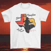 85 Stevie Ray Vaughan Soul To Soul Tour Signed White  SU87 Unisex T-Shirt M