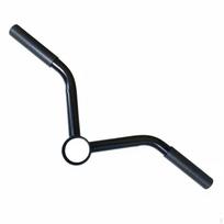 Row Training Bar Handle Textured Grip Barbell Sleeve Attachment Exercise Gear