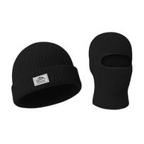 2 in 1 Winter Balaclava Hat Windproof Cycling Earmuffs Cap Fashion Knitted Ski Mask  Outdoor Sports juoda