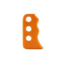 Plastic Material Pottery Profile Rib For Carving Clay Pottery Tools Pottery Foot Shaper  Clay Molds oranžinė