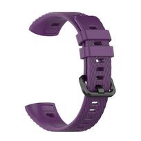 Classics Smart watch Soft Sports Silicone Watch Band Wristbands Bracelet Strap violetinė