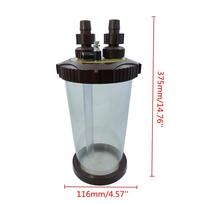 2500ML Clear External Turbo Super Diffuser Atomizer Fish Tank Aquarium WaterPlant Fish Tank Landscape Aquatic CO2 Atomizer gray