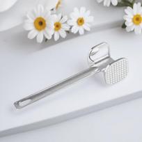 Stainless Steel Meat Tenderizer Hammer Dual Needle Flat Mallet Head Kitchen Tool Steak Beef Chicken Pork