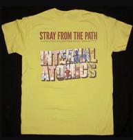 Internal Atomics Stray From The Path Yellow Color Shirt MI660 M