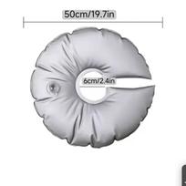 Outdoor U-Shaped Weighted Water Bag Heavy Duty Umbrella Stand Base Weight Bag Refillable Water Sand Inflatable Cushion Anchor 1pc umbrella base