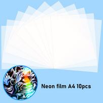 8.3x11.8in A4 10 Sheets DTF Laser Series Printing Film Durable for Direct Transfer on T-shirts, Hats, Backpacks and Textiles. 20*30CM(8.3x11.8in)