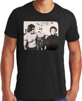 Big Guys Rule Lou Ferrigno and Bill Bixby Backstage unisex T-Shirt Big and Tall Too S