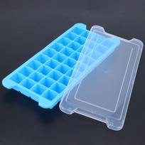 2pcs 36 Grid Ice Cubes Tray Easy Release Ice Cube Maker Practical Ice Mold  Bar mėlyna