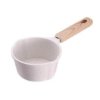 Oil Splashing Pot Easy to Clean Non Stick Hot Oil Pot Aluminum Material for Oil 1 balta