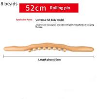Carbonized Wood Gua Sha Massager Sturdy Lymphatic Drainage Massage Stick for Neck Body Massage Ideal Gift for Family A8