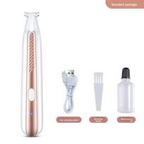 Pet Hair Trimmer - Dog Hair Trimmer - Cat Hair Removal Electric Shaver - Local Trimming Device - Animal Grooming - Hair Trimming English (with oil bottle) rožinio aukso spalvos