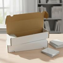 Trading Card Storage Box Large Capacity Corrugated Cardboard Sturdy Structure for