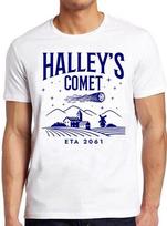 Halleys Comet ETA 2061 Science UFO Astronomy Astrology Gift Tee T Shirt M701 L