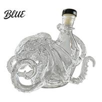 Whiskey Aroma Preservation Decanter with Octopus Design Glass Wine Bottle Sealing Preserves Freedom Symbol Bottle And Flavor Beverage Container gryna