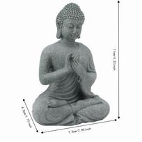 Green Sandstone Green Sandstone Buddha Tabletop Statue  Window Sill Stone Display Piece Blessing