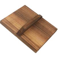 Tamagoyaki Pot Cover Camping Frying Pan Lid Kitchen Tool Household Nonstick Skillet Wooden Home Kitchenware Tools brown