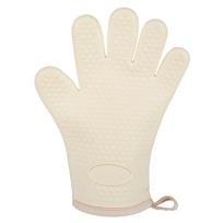 Thickened Silicone Anti Scalding Oven Glove Heat Resistant Silicone Cooking Glove for Microwave rožinė/oranžinė