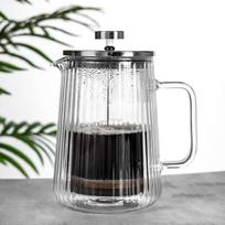 Ti Luona Double Layer Glass French Press Coffee Maker